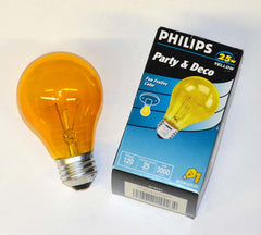 Philips Party / Deco Yellow 25 watt
