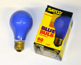 Satco blue ceramic 60watt