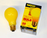 Satco yellow ceramic 60watt